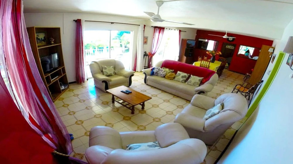 Villa with 5 Bedrooms in Flic En Flac, with Wonderful Sea View, Private Pool, Enclosed Garden - 300 M From the Beach