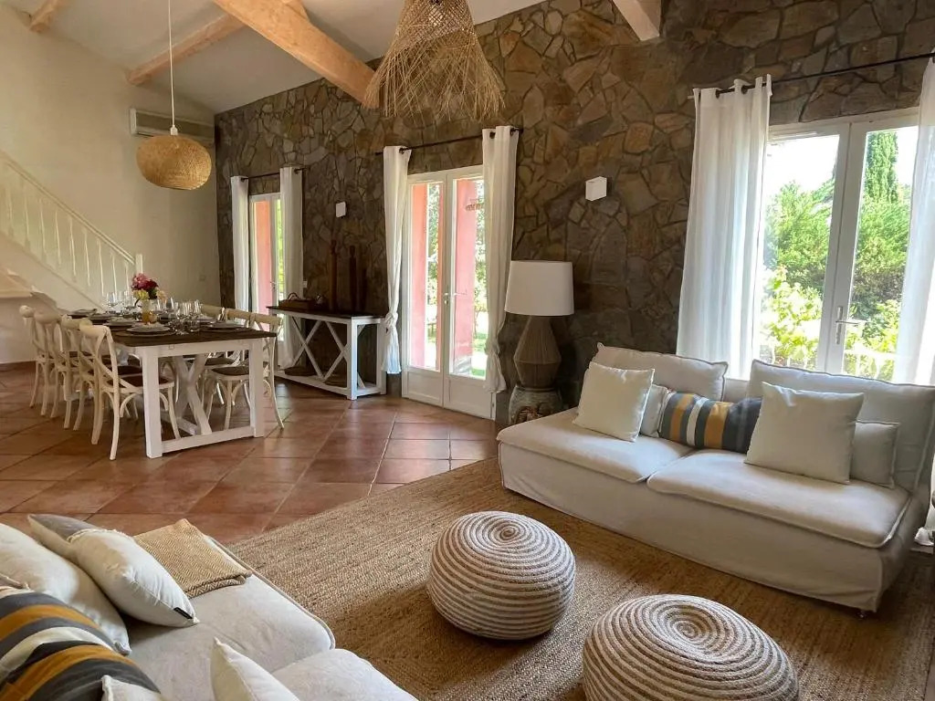 Fantastic pool villa 900m to the beach; with extravagant big garden