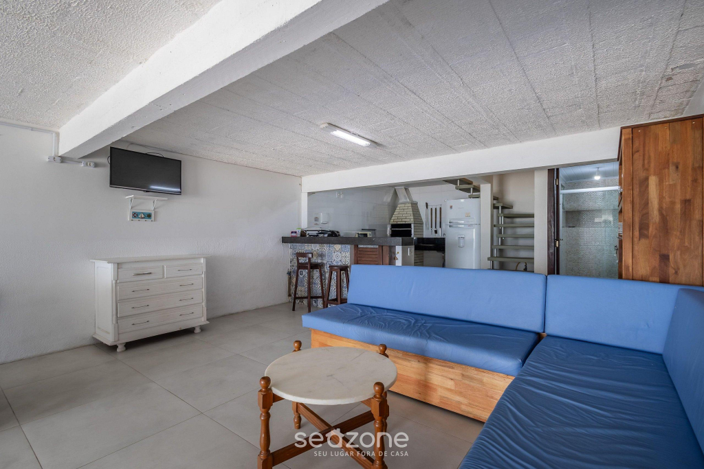 Casa 3Q pé na areia c/ churrasq. APC2200