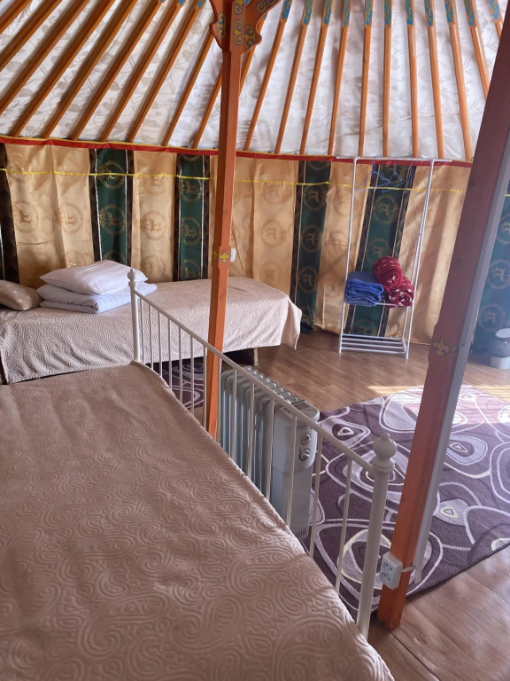 Yurt camping