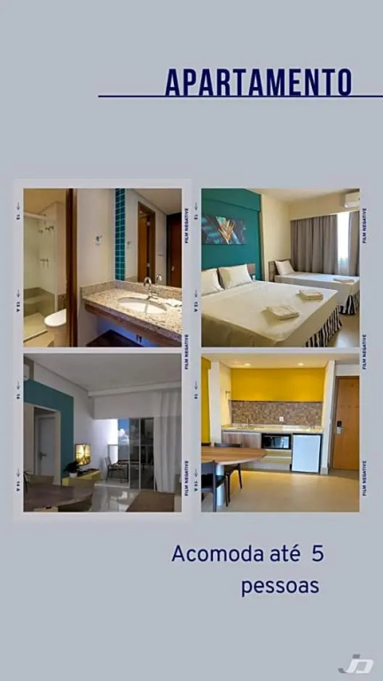 Apartamento no Solar das Águas Resort em Olímpia - SP
