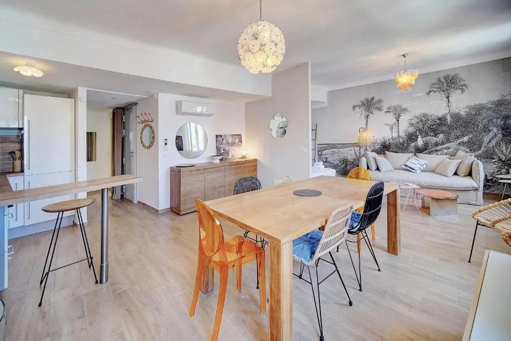 IMMOGROOM - Sea view apartment - 3 min from beach - AC