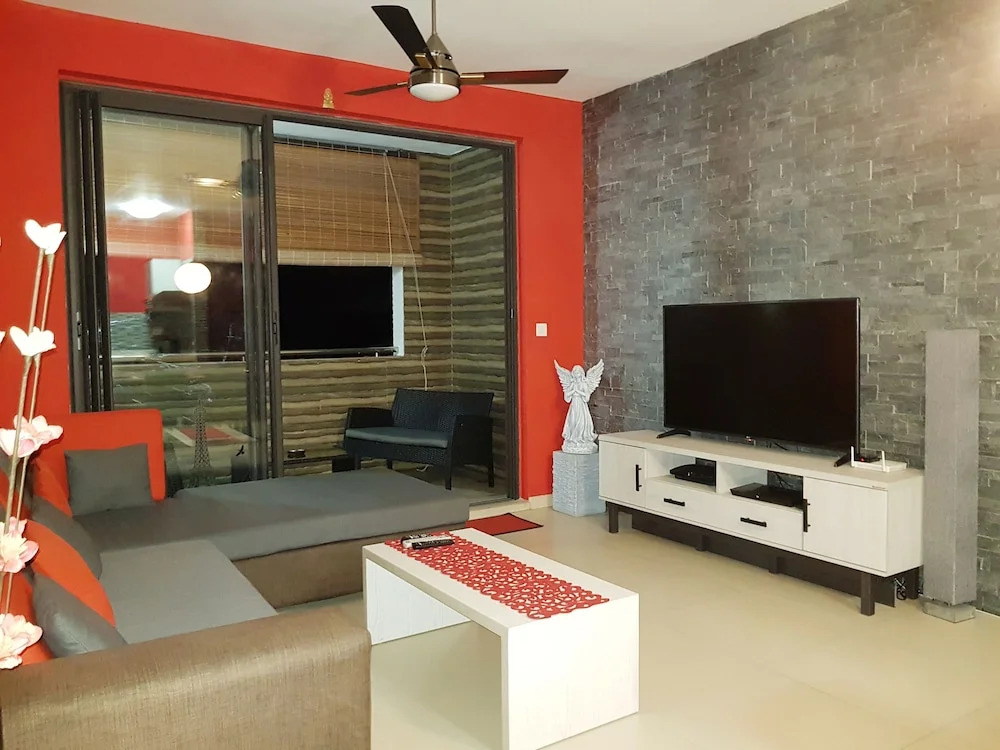 Flic En Flac Modern Sea View 3 Bedrooms Big Swimming Pool Wifi