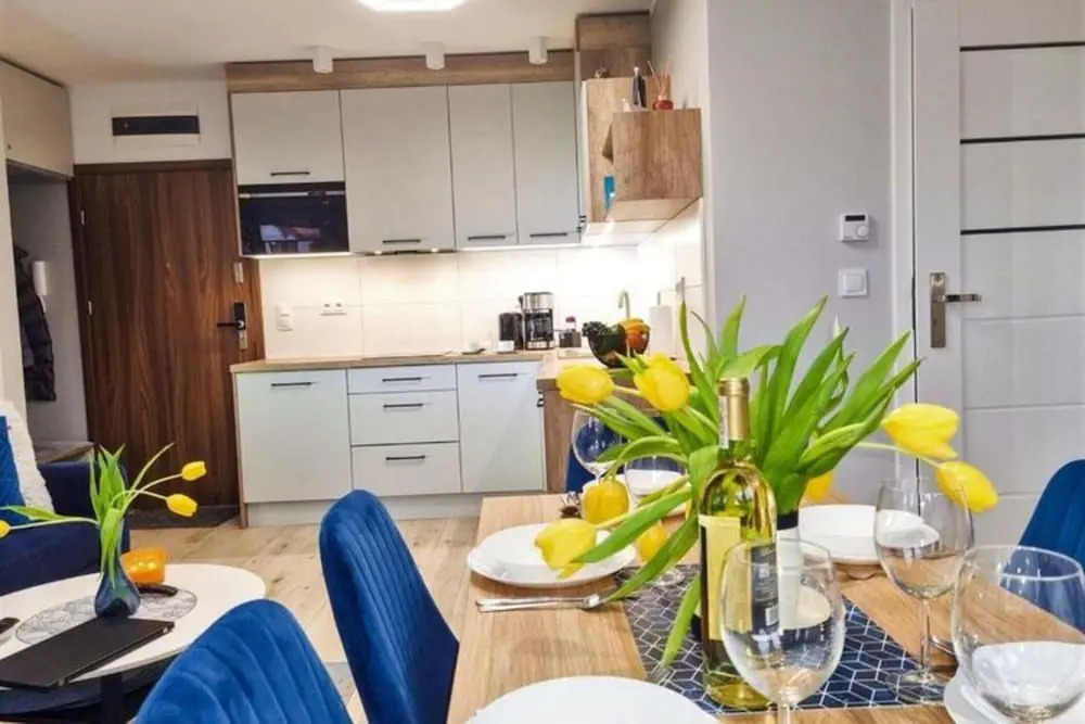 Unique Apartment With a Balcony in Darlowko