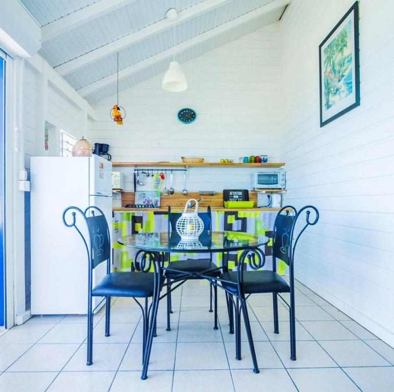 House With one Bedroom in Bouillante, With Wonderful sea View, Enclosed Garden and Wifi - 5 km From the Beach