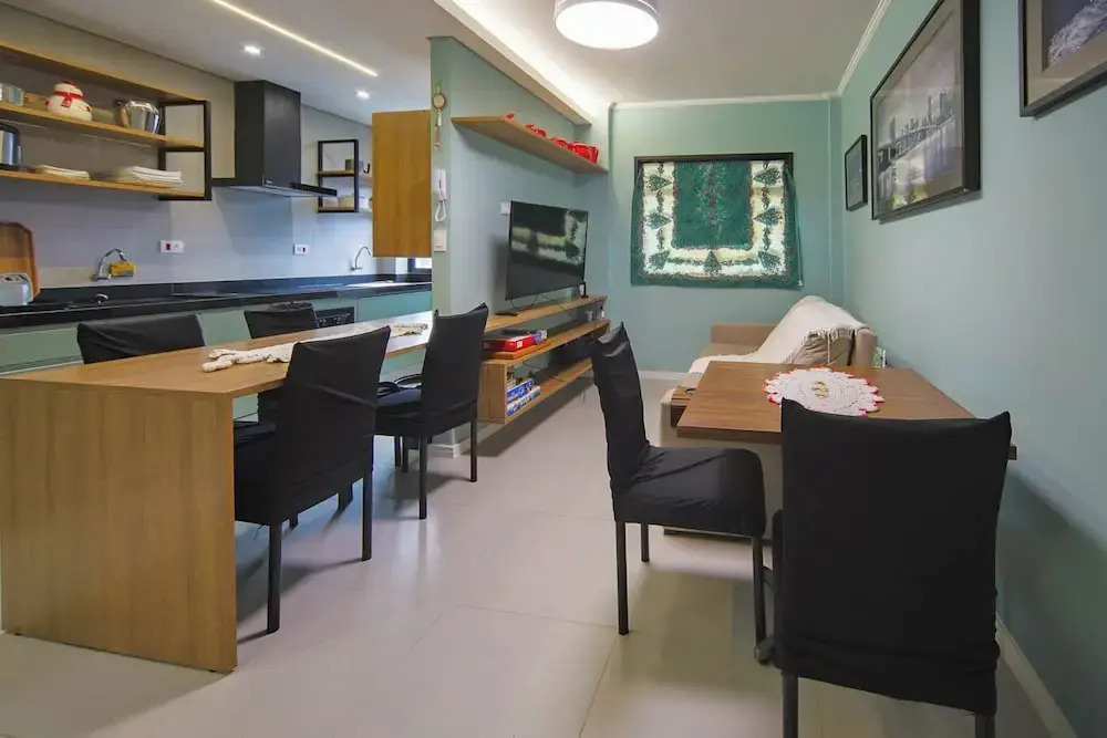 Apto pet Friendly com Garagem a 100m do mar