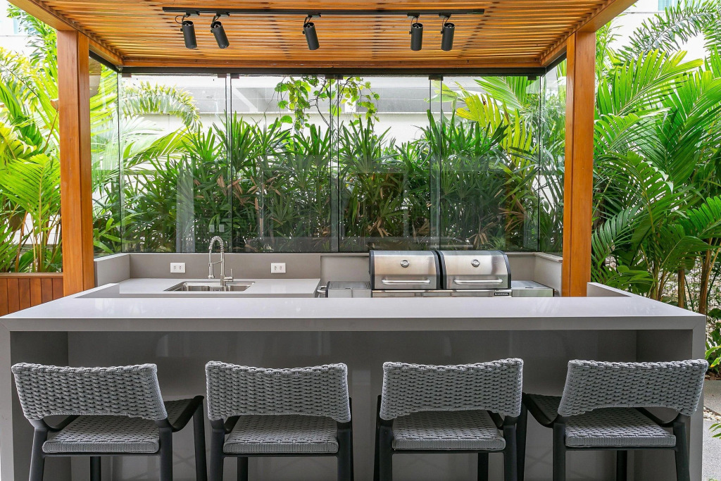 Garden | Churrasqueira | Piscina Condomínio #ja27