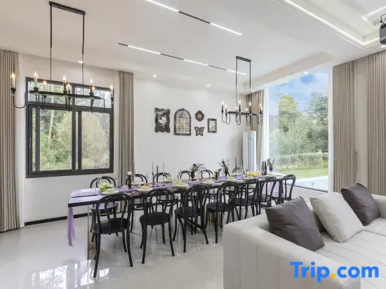 Xicun Villa Private Hot Spring Villa Garden Swimming Pool Standalone Villa (Qingchengshan Branch)