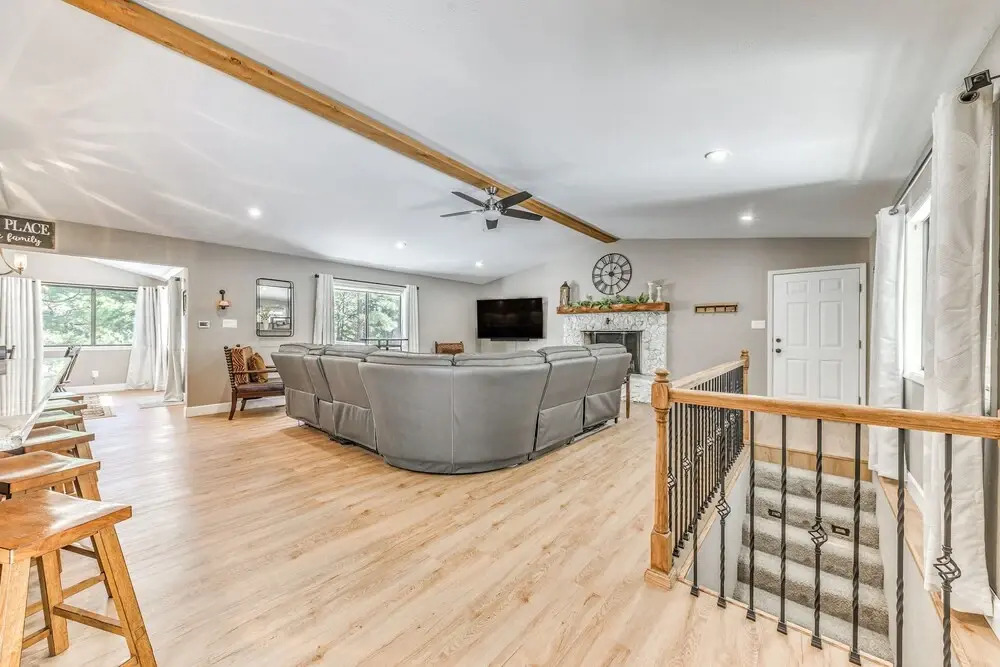 Alto Retreat w/ Wraparound Deck & Game Room!