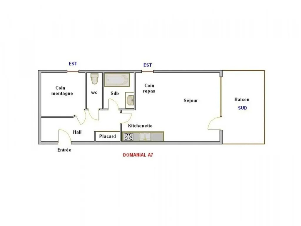 Appartement La Clusaz, 2 pièces, 4 personnes - FR-1-304-81