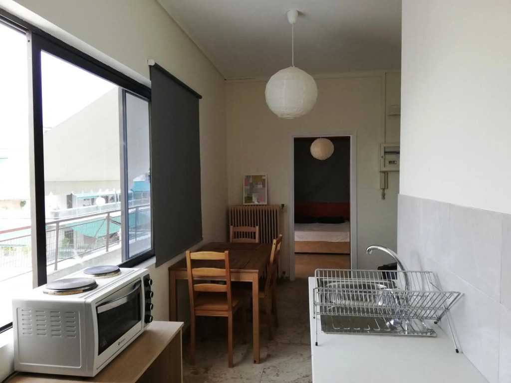 5th floor apartment with city view