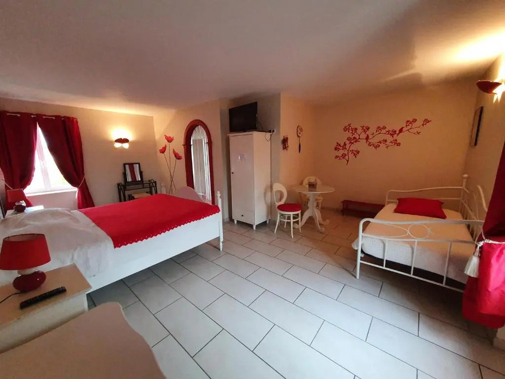 Chambres du logis De La Mare Du Parc