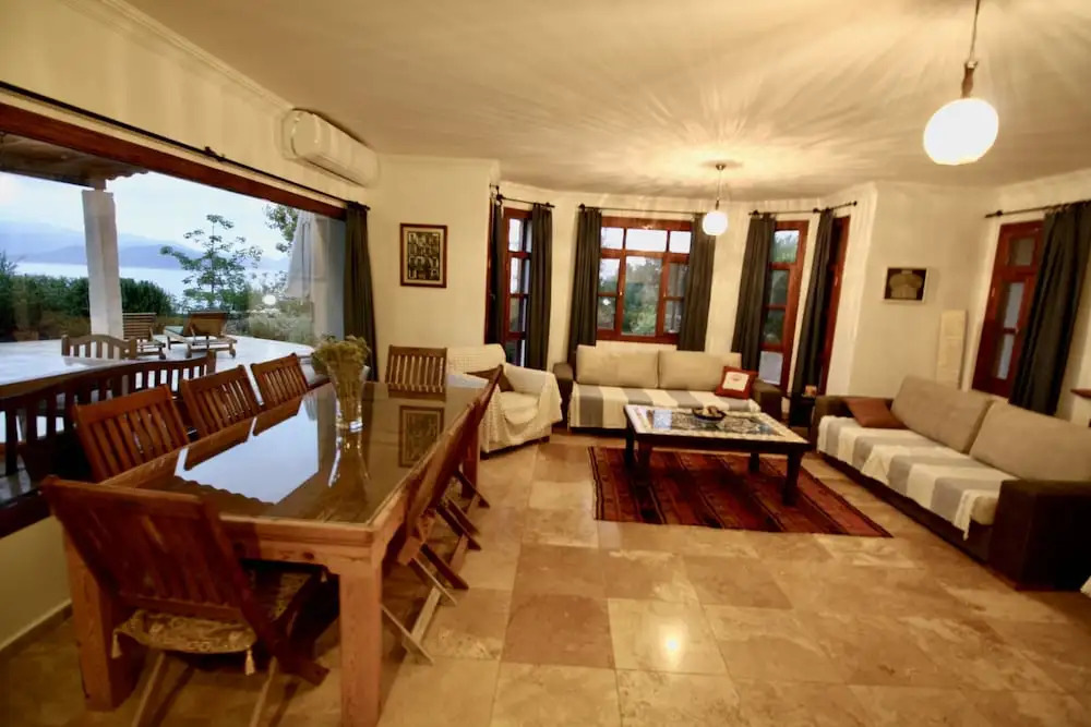 Villa With Fantastic Views in a Prime Location in Kas Peninsula