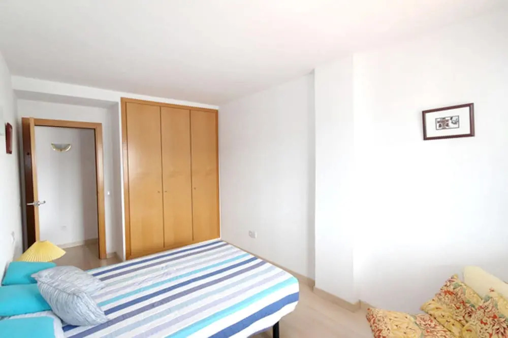 Apartment with 2 Bedrooms in Roses, with Wonderful City View, Pool Access, Furnished Terrace - 1 Km From the Beach