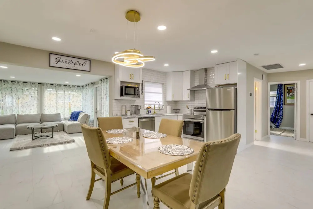 Updated Clearwater Vacation Rental in Central Spot