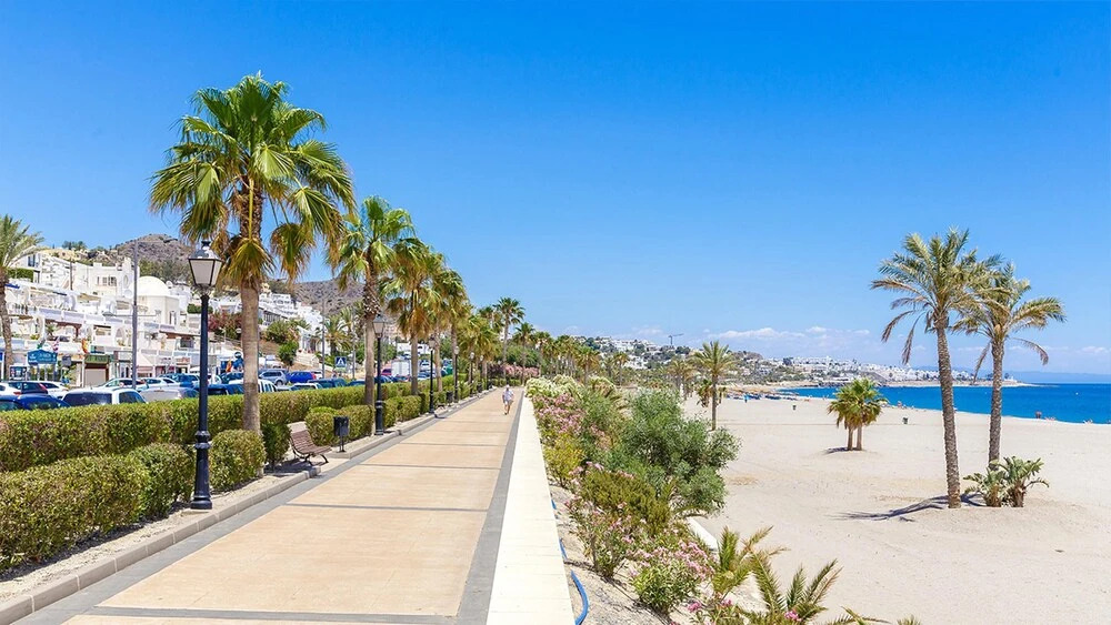 Apartment With 2 Bedrooms in Mojácar, With Wonderful sea View, Shared Pool, Furnished Terrace Near the Beach