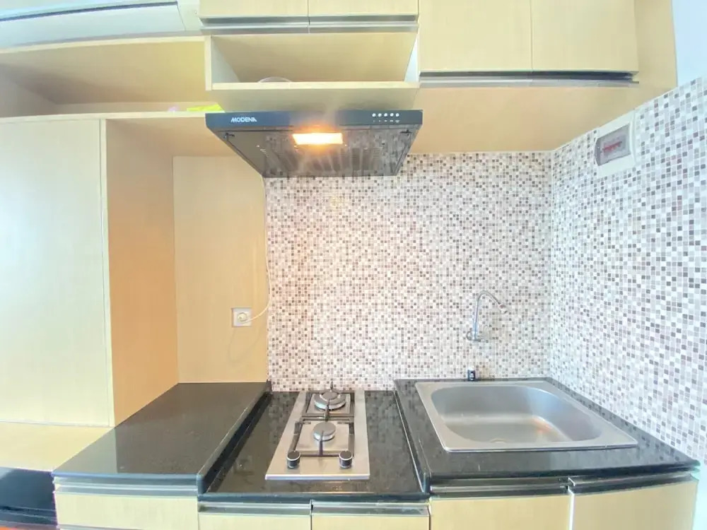 Quite 2Br Apartment Ac In Living Room At The Jarrdin Cihampelas