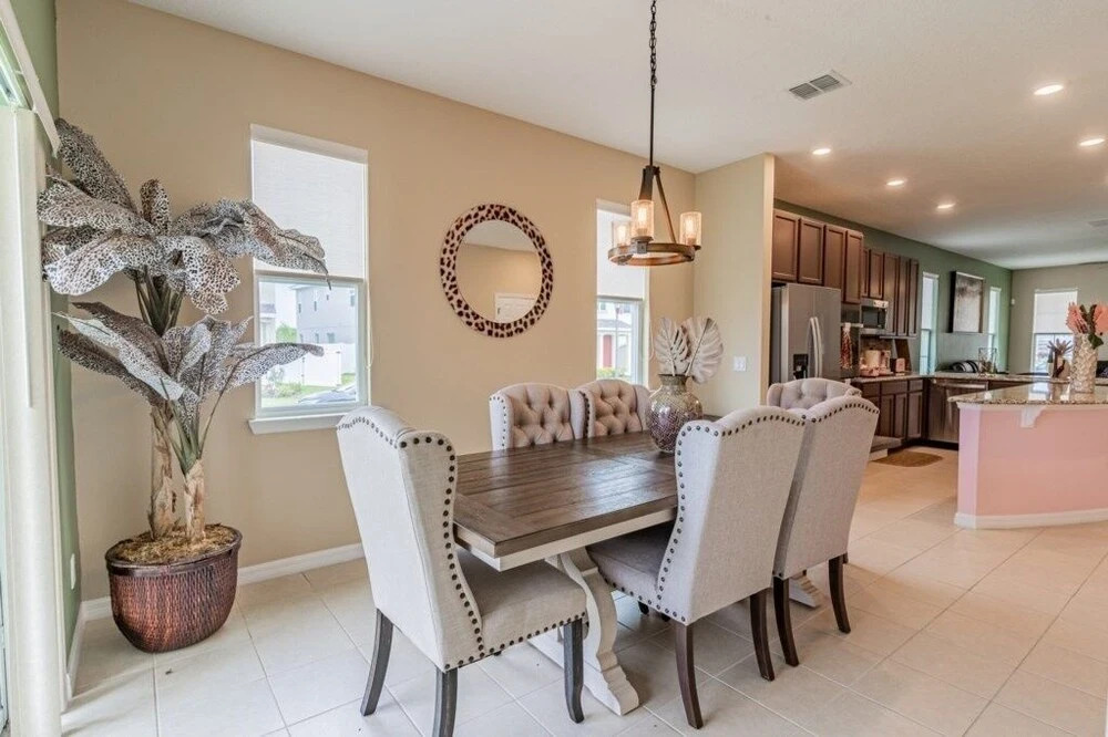 September Special!! Family-friendly Pool Home, Brand New Pool & Spa, Free Wifi, Bbq Grill, Gated!! 6 Bedroom Home, Davenport