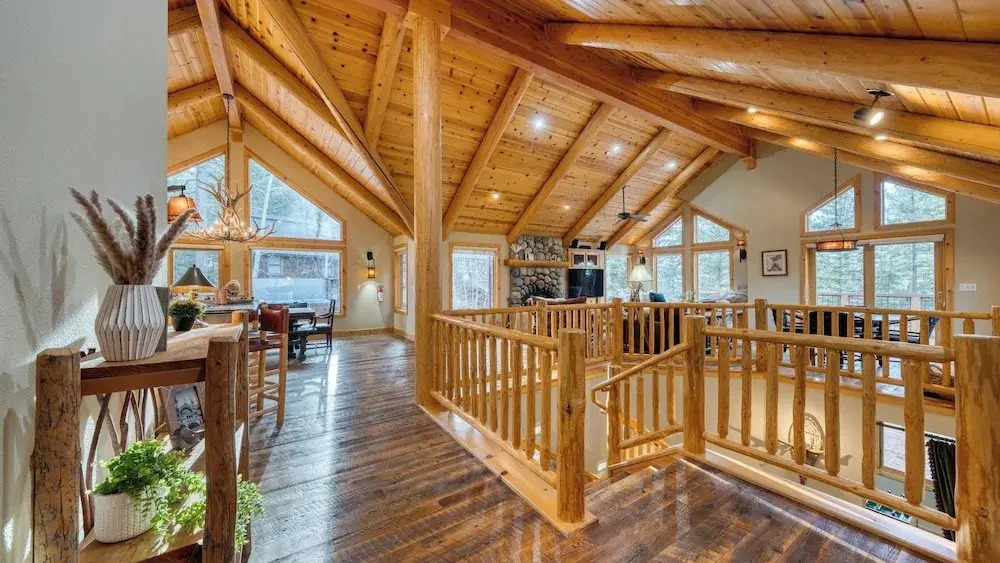 Truckee Mountain Cabin With Hot Tub + Game Room + Forest Views Gray Wolf Lodge by Avantstay