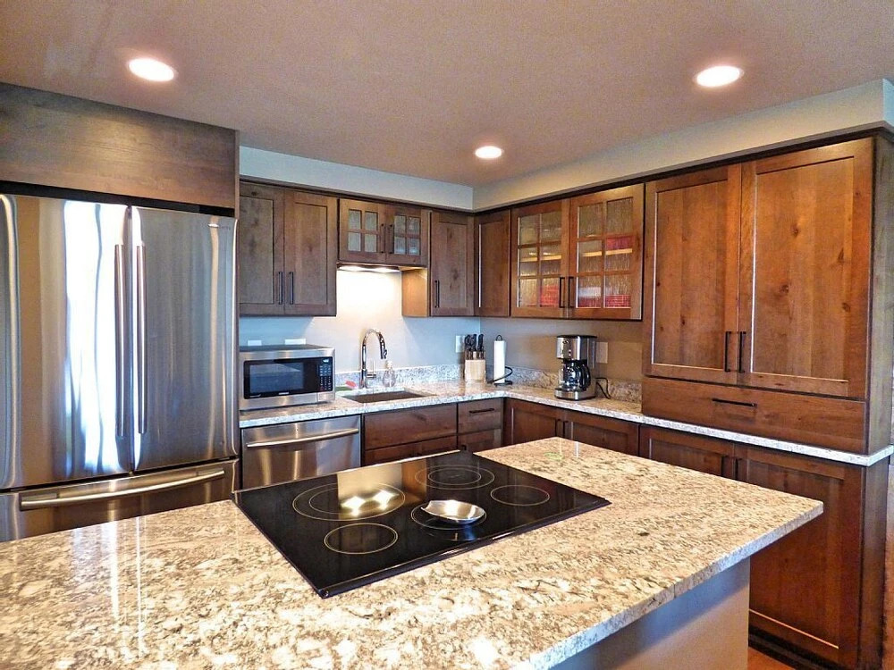 Lift Tickets Perfect Penthouse Rustic Finishes Fireplace