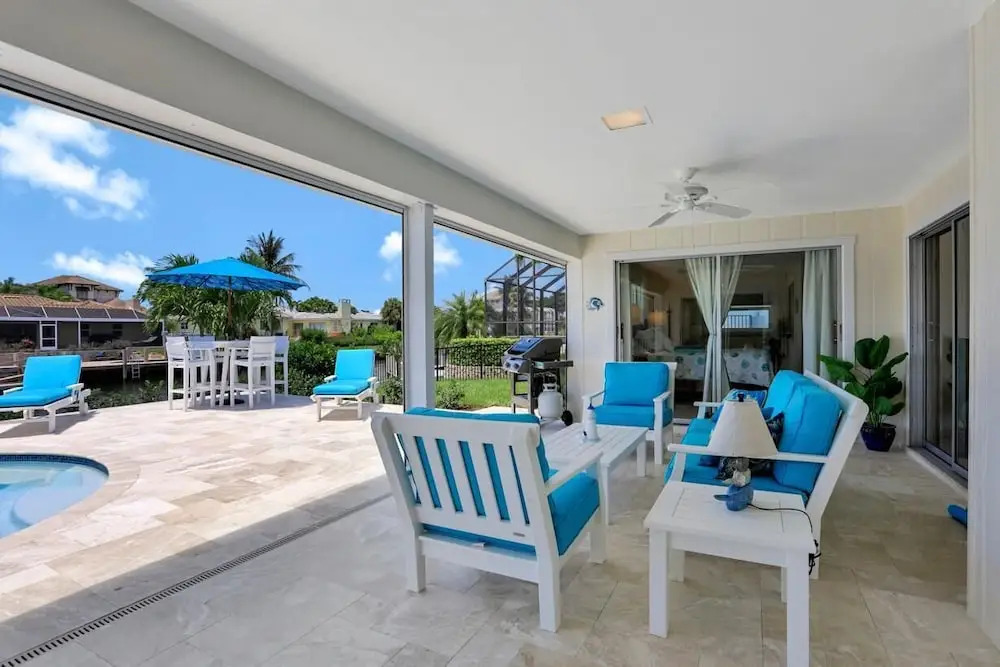 Inviting Waterfront Home With Western Exposure
