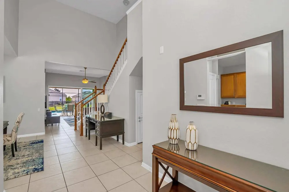 Stunning Home With Great Pool Area, 5 Miles From Disney! CDC Standards #5wh524
