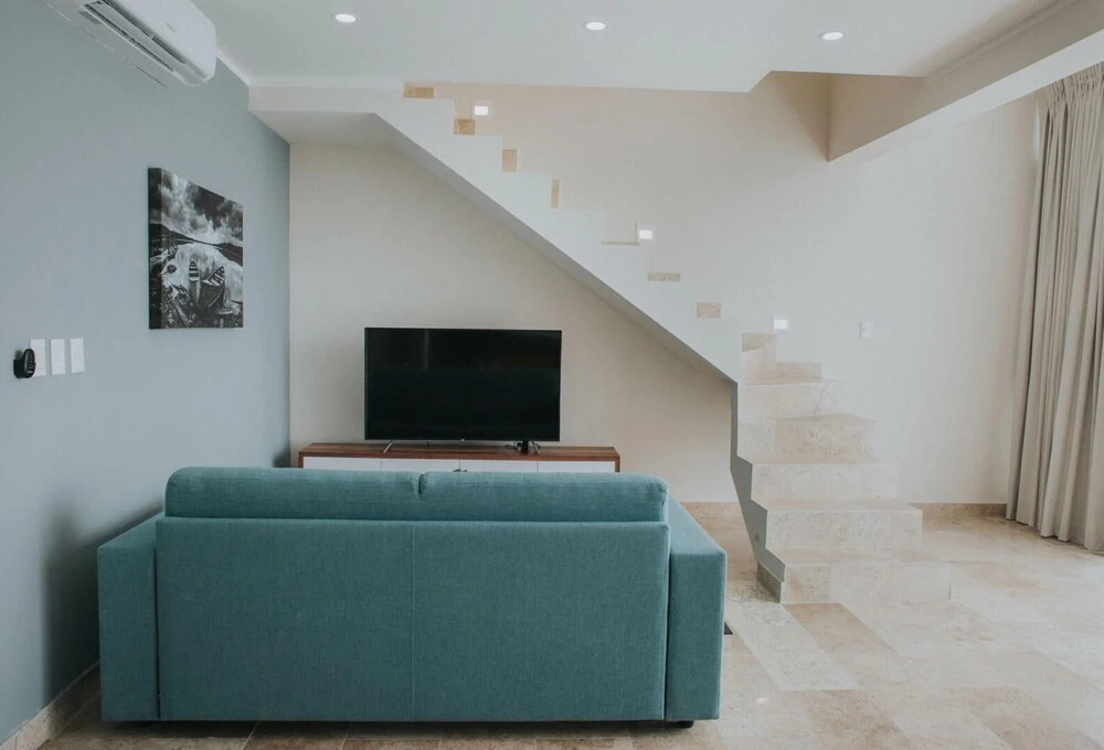 Spacious 2 BR Aldea Zama Private Pool Movie Cinema Gym