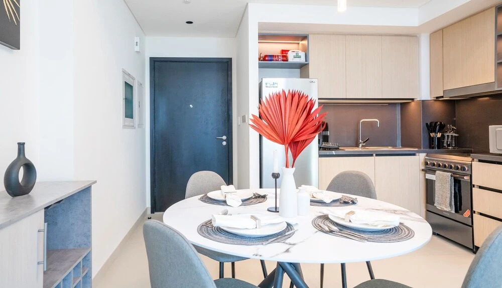 HomesGetaway-Elegant 1BR in Downtown Burj Crown