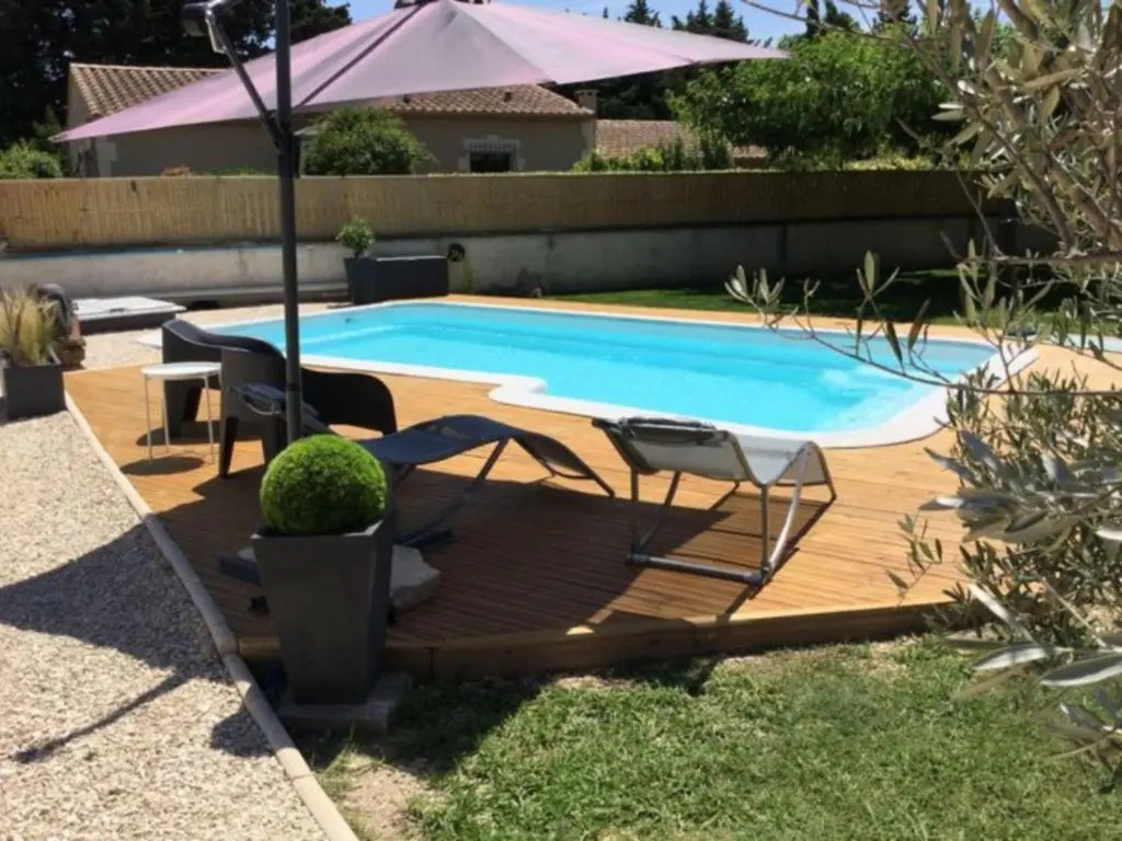 very pleasant house with swimming pool in mouriès, near Les baux de provence in the alpilles - 6 people
