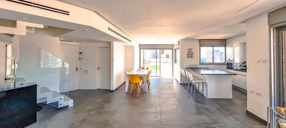3BDR Roof Top Sea View Neve Tsedek tl48