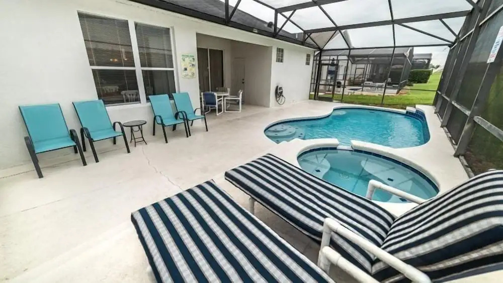 Stunning 4 Bedroom 3 Bath Pool Home In Windsor Palms Resort