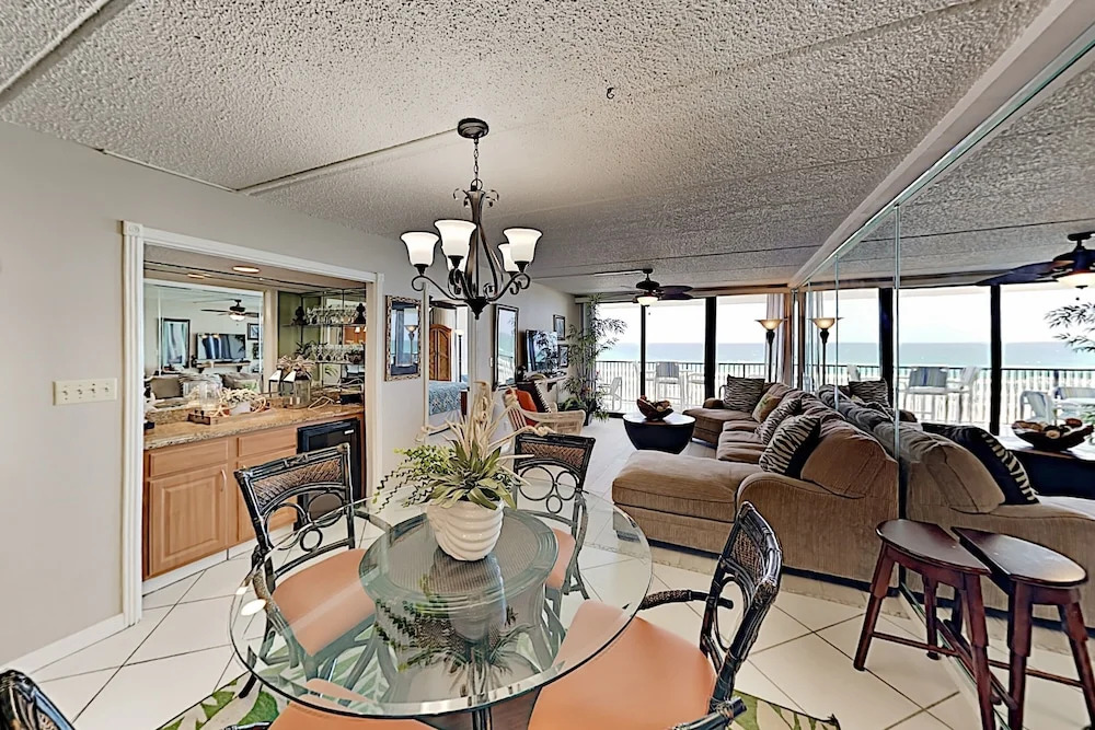 New Listing! Resort W/ Gulf-front Balcony 2 Bedroom Condo