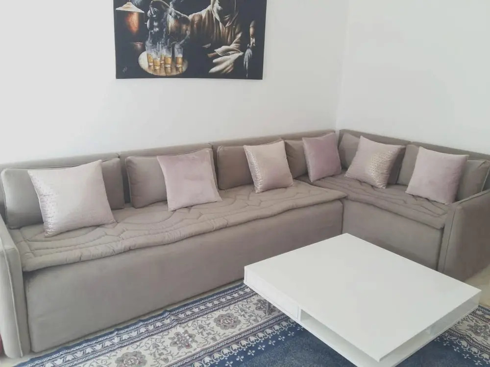 Apartment With one Bedroom in Province de Benslimane, With Wonderful sea View, Pool Access and Furnished Terrace - Near the Beach