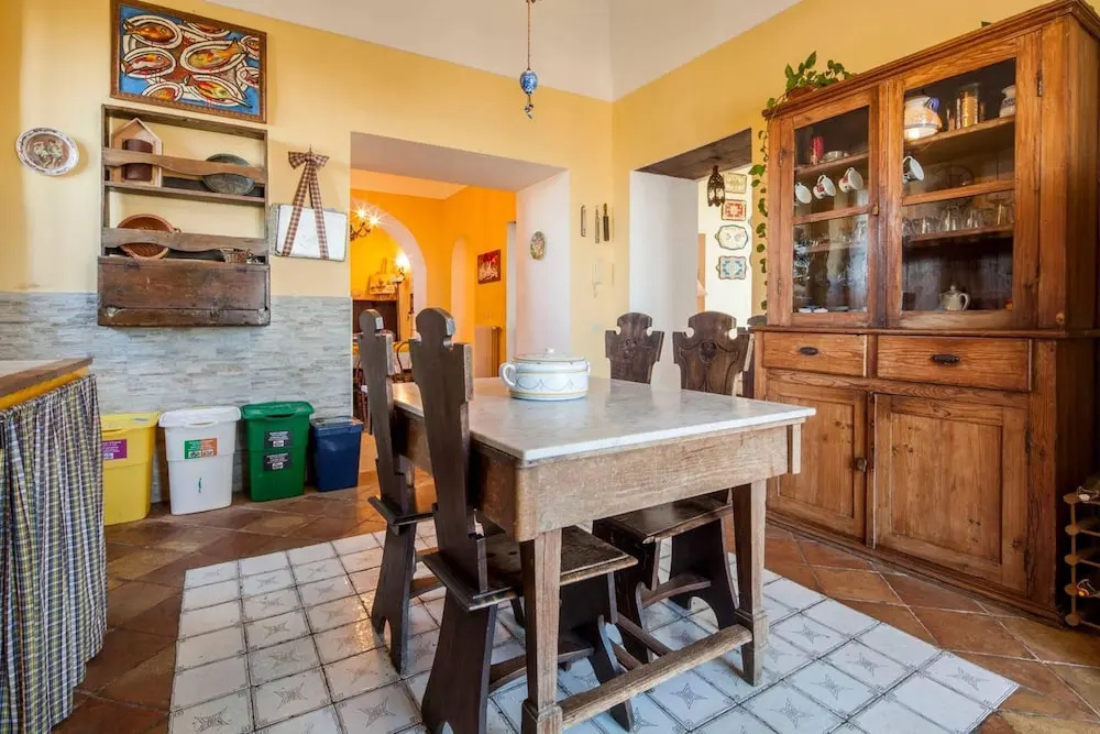 House With 7 Bedrooms in Massa Lubrense, With Wonderful sea View, Enclosed Garden and Wifi Near the Beach