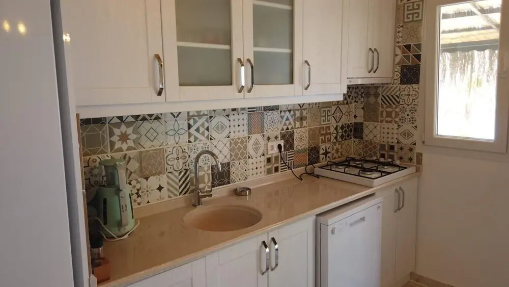 Flat With Island View in Adatepe Bozburun