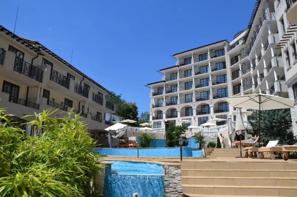 Studio at "The Cliff" complex South Beach Obzor, private appartment A2A5