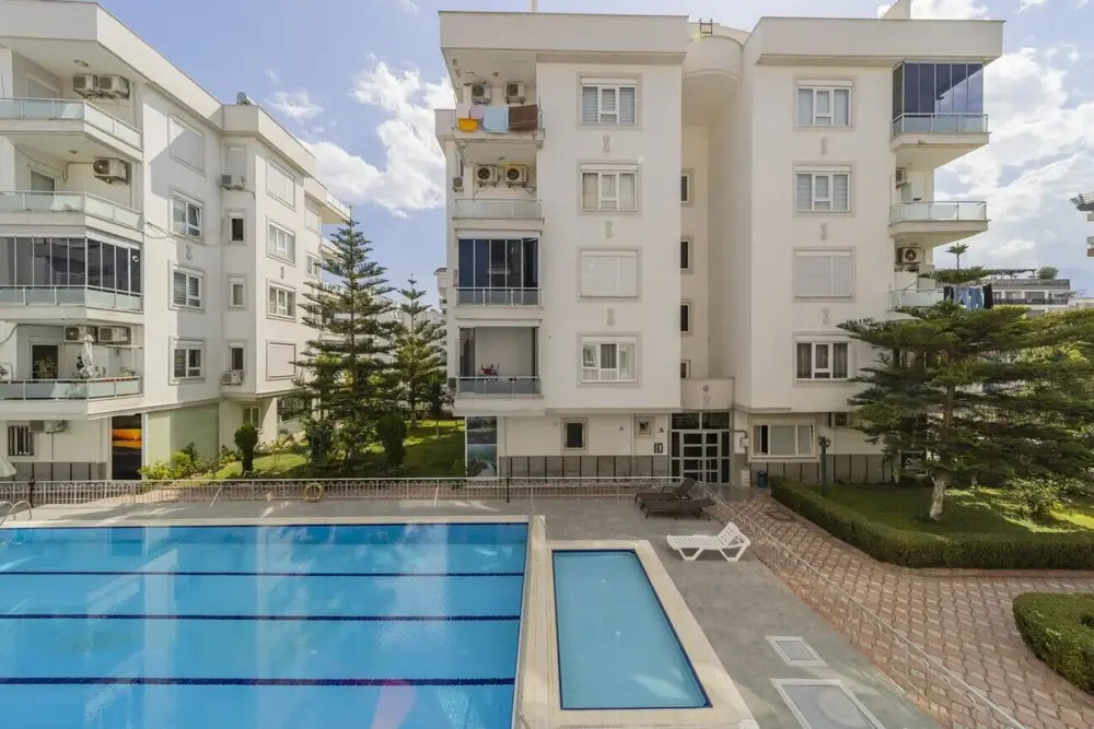 Delightful Flat With Shared Pool in Konyaalti