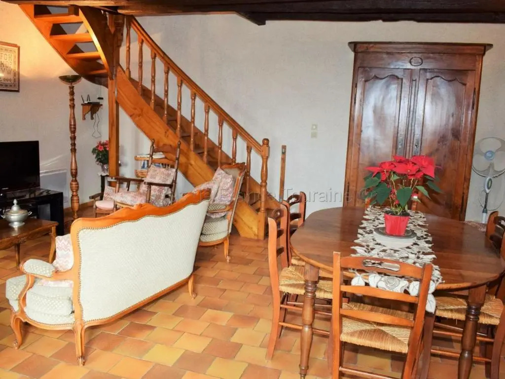 Maison de caractère avec jardin, climatisation et vélos près dAmboise - FR-1-381-357