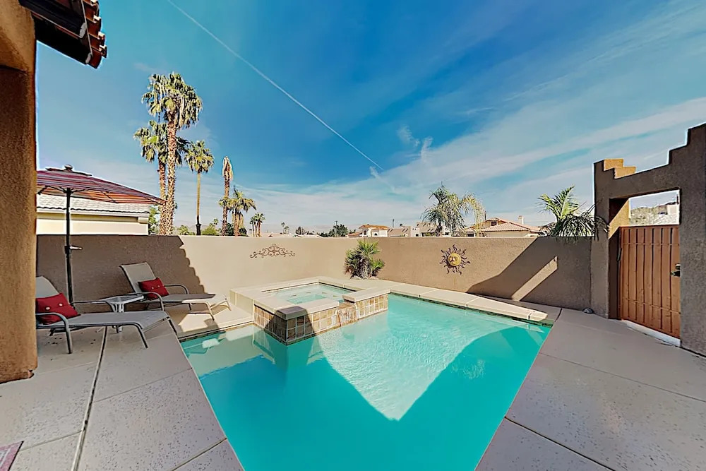 New Listing! La Quinta Cove Adobe Home w/ Pool home