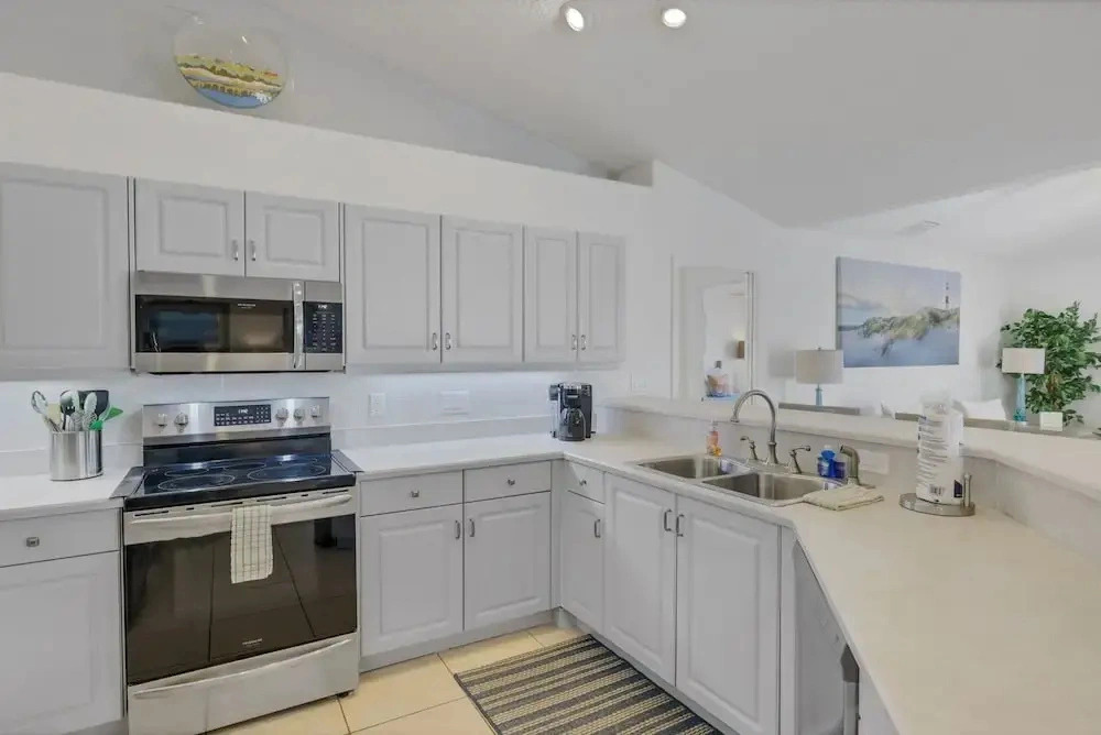 Contemporary Coastal Escape With Heated Pool, Fenced Yard, & Outdoor Dining