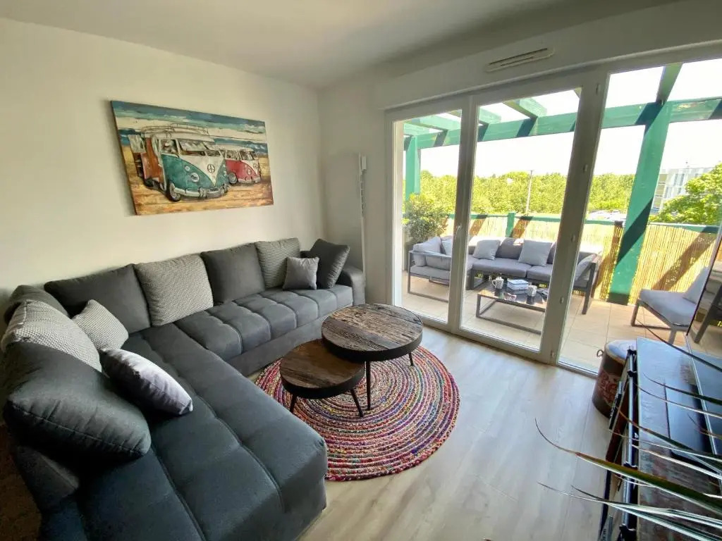 T4 avec terrasse idéal en famille ou entre amis