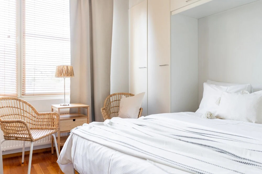 1br apartment with terrace and sauna