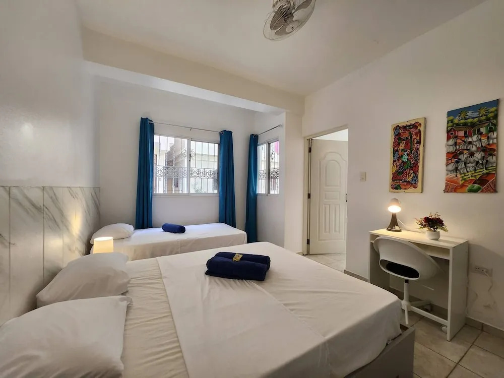 Secure 3-pers Apartment Close to the Beach