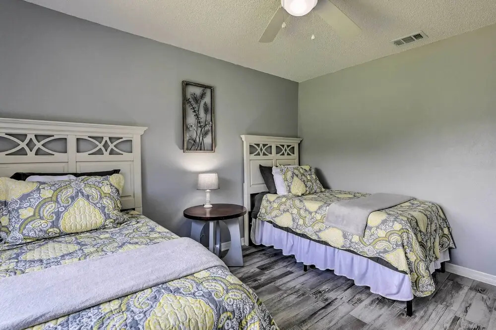 Lanai & Pond at Tranquil Bradenton Retreat!