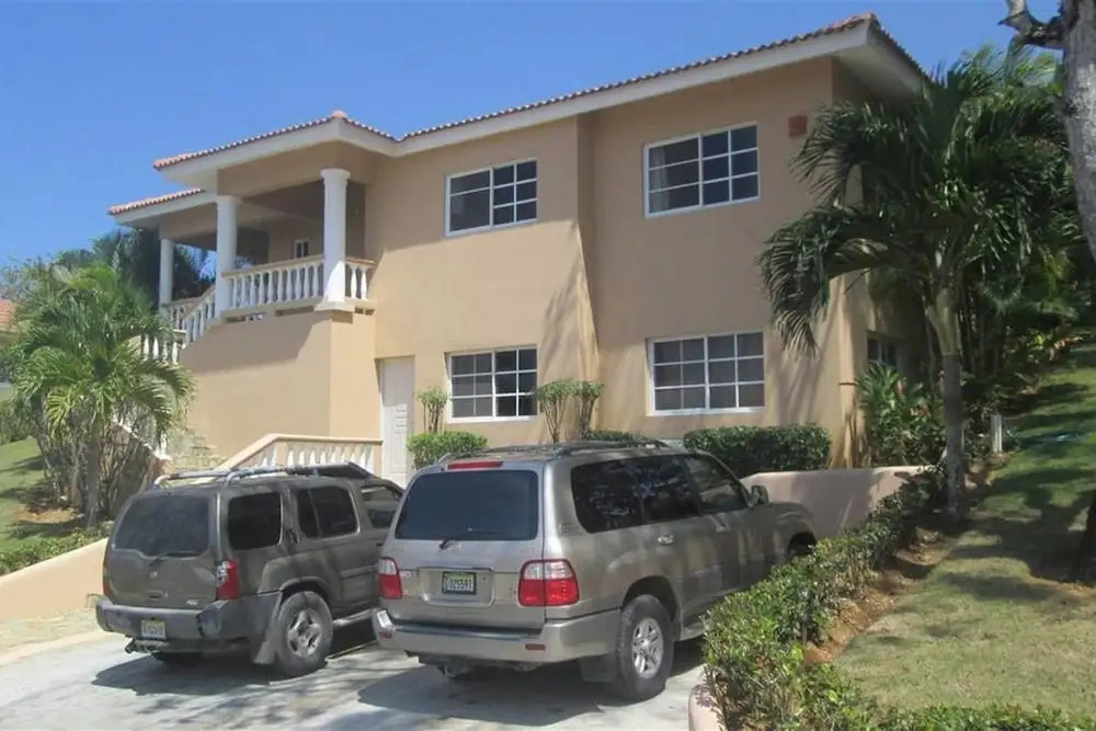 Hilltop Ocean View Villa w/ Large Pool Walking to Strip and Sosua Beach