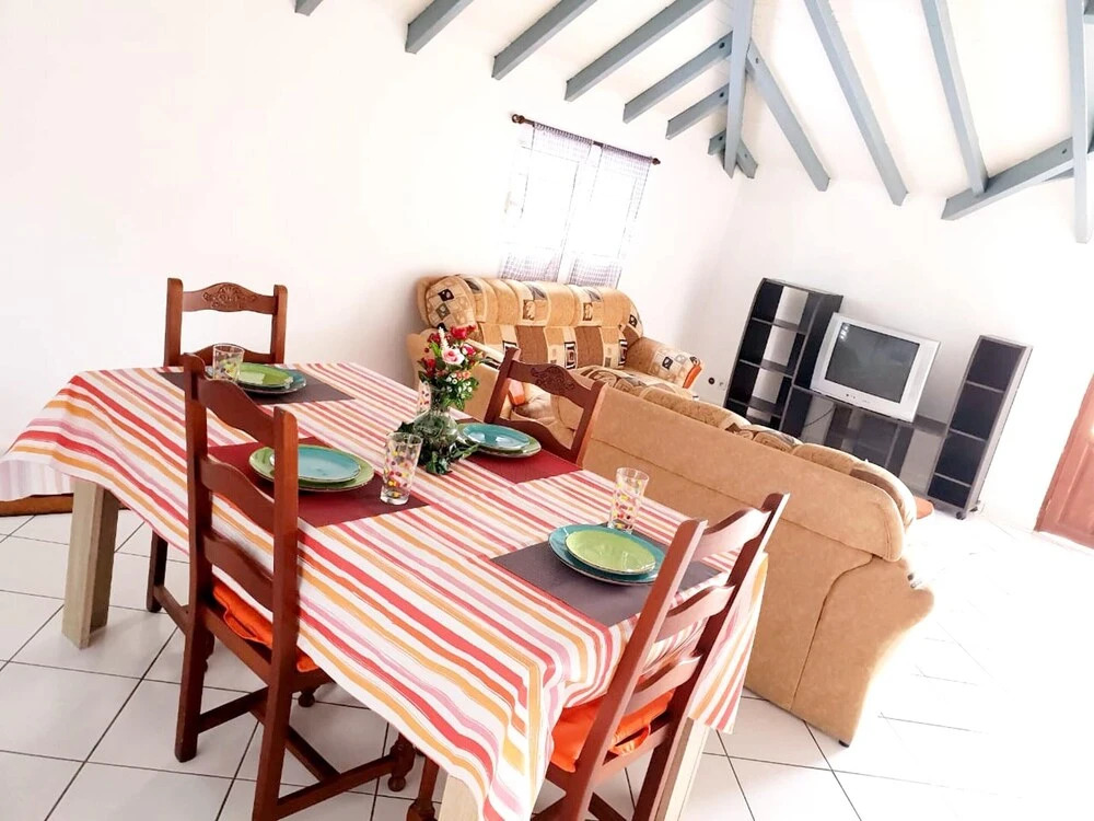 Apartment With 3 Bedrooms in Deshaies, With Wonderful sea View, Terrac
