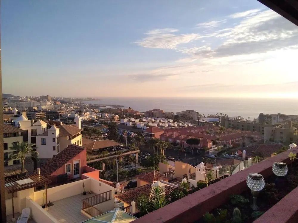 Apartment with 3 Bedrooms in Costa Adeje, with Wonderful Sea View, Pool Access, Furnished Terrace - 1 Km From the Beach