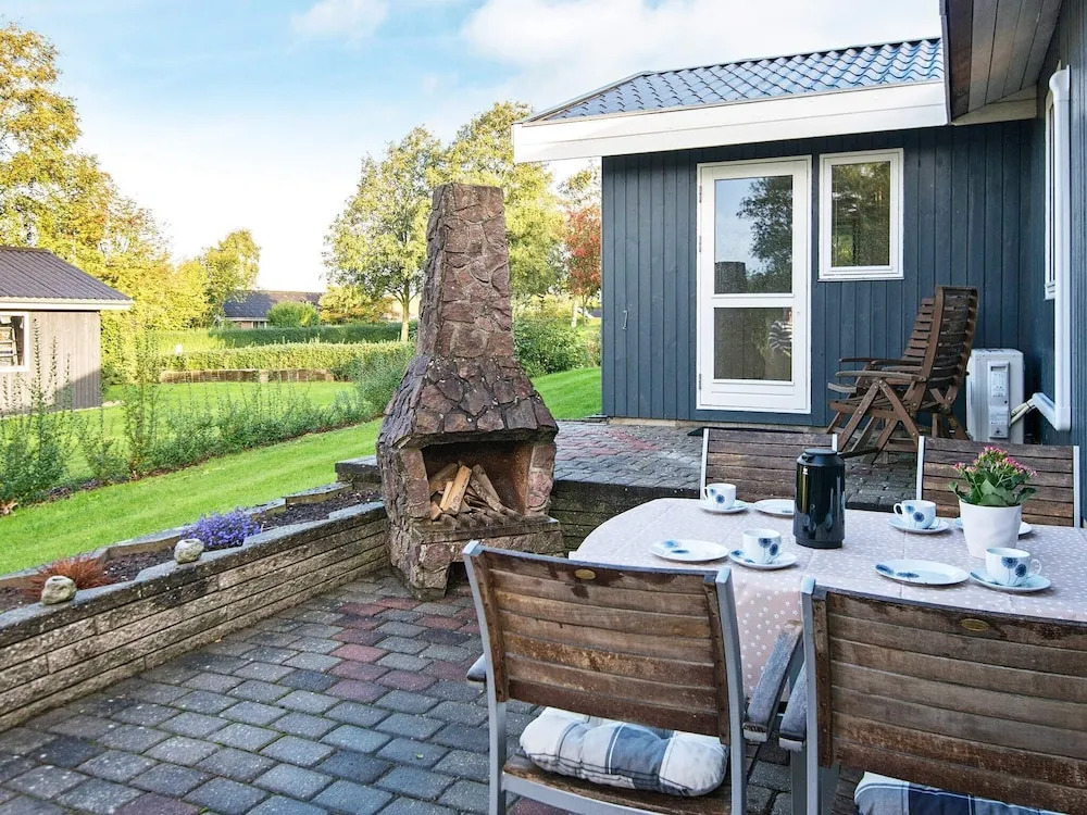Modern Holiday Home in Jutland With Roofed Terrace
