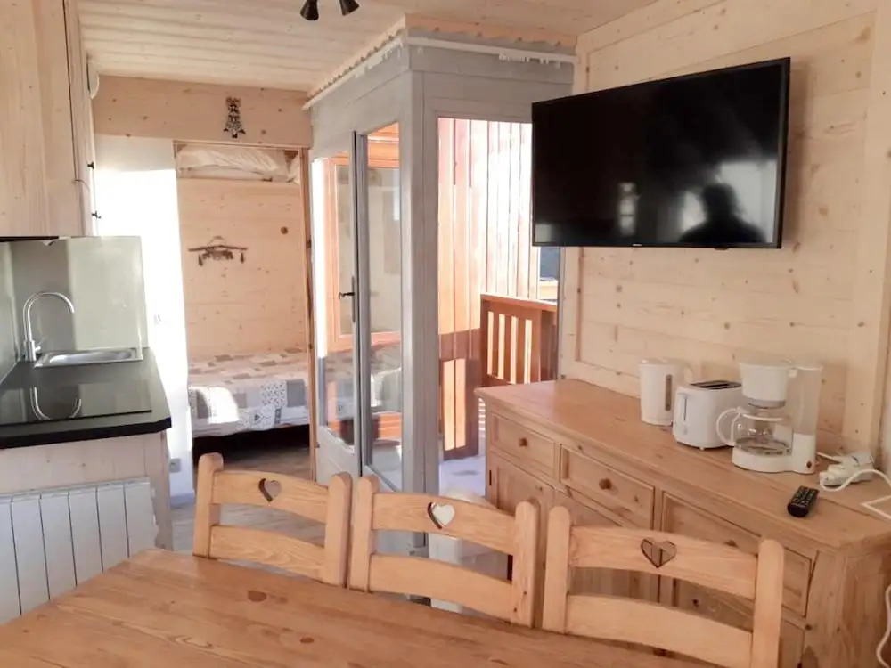 Apartment With one Bedroom in Val Thorens, With Wonderful Mountain Vie