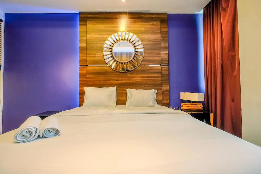 Homey Penthouse 3BR with Extra Room Kemang Village Apartment By Travelio